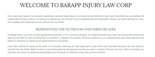 Barapp Injury Law Corp
32 Commonwealth Ave unit a
Mount Pearl, NL A1N 1W7
(709) 800-2870

https://barapplawmaritimes.ca/mount-pearl/